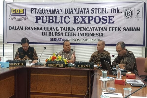 Gunawan Dianjaya Steel Atur Strategi Hadapi Tantangan Pasar