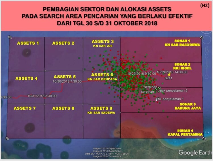 Lion Air JT 610 Jatuh: Ini Rencana Pencarian Korban oleh Basarnas di Hari Kedua