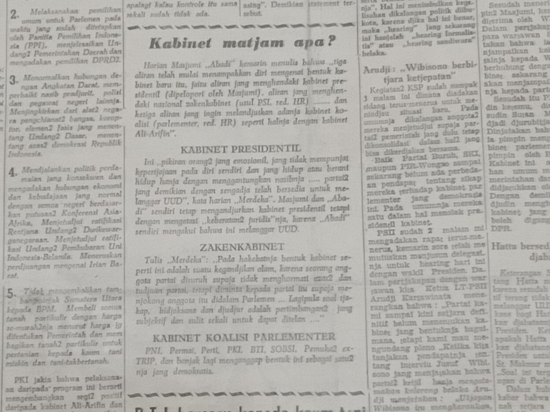 Harian Rakjat 23 Juli 1955