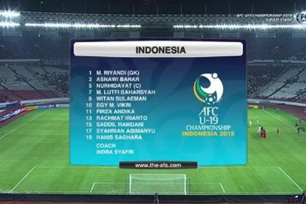 Indonesia vs UEA 1-0: Satu Gol Witan Sulaeman, 10 Pemain, Lolos Perempat Final