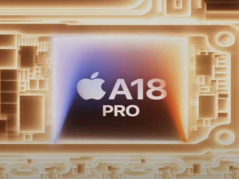 Ilustrasi chipset A18 Pro/Apple