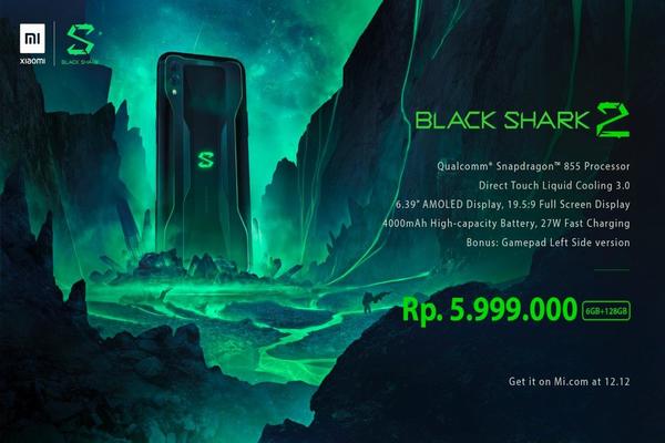 Black Shark 2 dan Black Shark Pro Resmi Diluncurkan di Indonesia, Ini Harganya