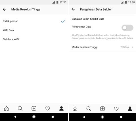 Cara Hemat Kuota Internet di Instagram