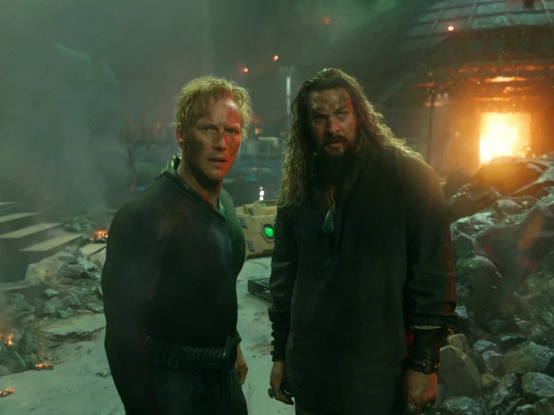 Jason Momoa dan Patrick Wilson di Film Aquaman and the Lost Kingdom-Warner Bros