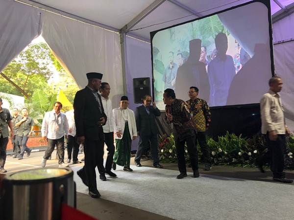 Jokowi dan Ma'ruf Amin Hadiri Pleno Penetapan Presiden-Wapres Terpilih di KPU