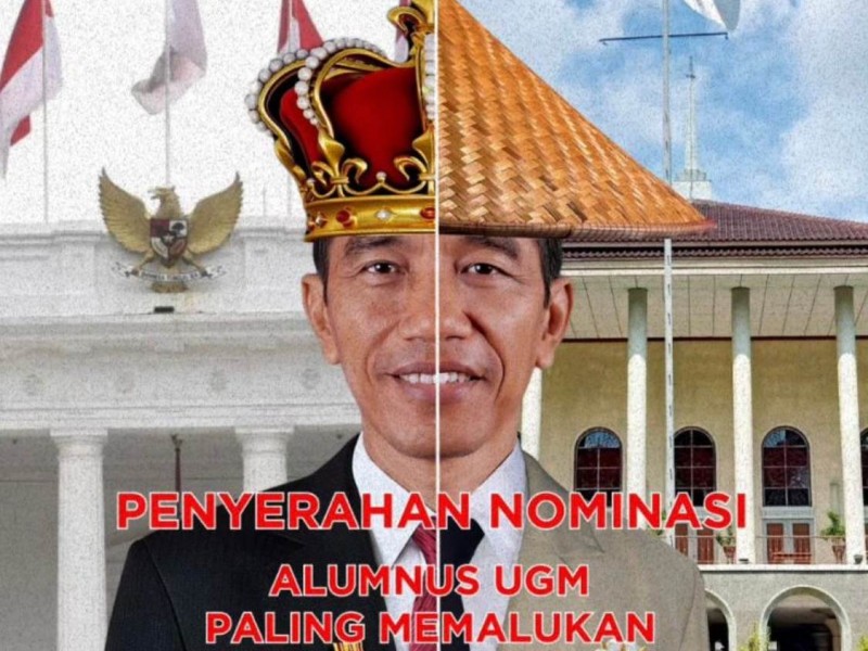 BEM UGM Menobatkan Jokowi sebagai Alumni Paling Memalukan