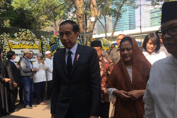 Foto-foto Reuni Tokoh Nasional di Pemakaman B.J. Habibie