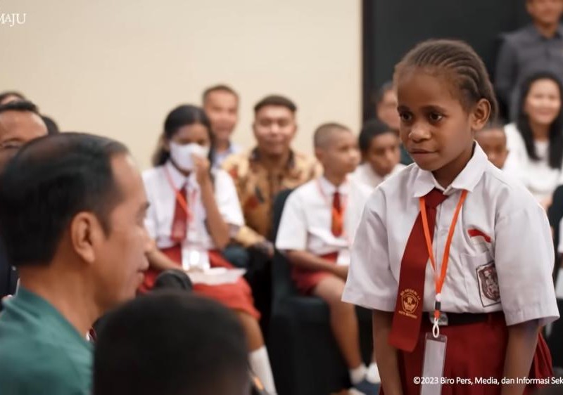 anak papua bertanya kenapa ibu kota tidak dipindahkan ke papua