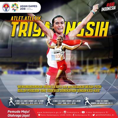 4 Atlet Putri Indonesia Ini Berlaga di Asian Games 2018. Yuk, Kenalan!