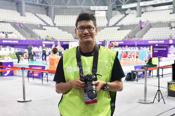 Christianto Harsadi, Fotografer Disabilitas Perekam Fakta Asian Para Games 2018