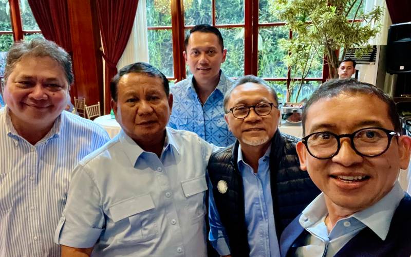 Prabowo-Gibran Unggul di Quick Count, Fadli Zon Tersenyum Lebar