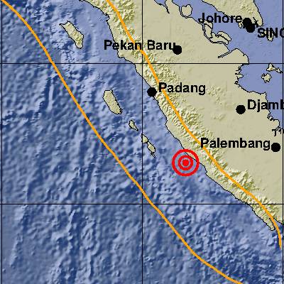 Bengkulu Utara Diguncang Gempa 5,1 SR