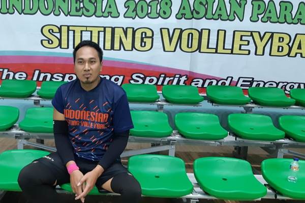 Inilah Nasrullah, Kapten Voli Duduk Putra di Asian Para Games 2018