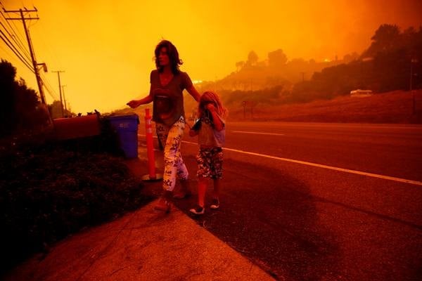 Hutan Malibu Terbakar, Para Selebritas Selamatkan Diri