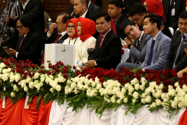 Kumpulan Foto Suasana Pelantikan Jokowi-Ma'ruf