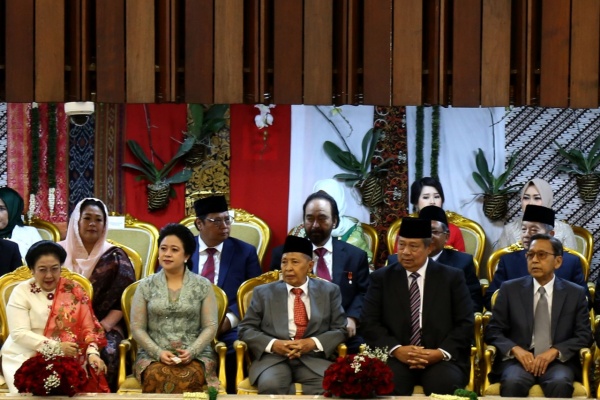 Kumpulan Foto Suasana Pelantikan Jokowi-Ma'ruf