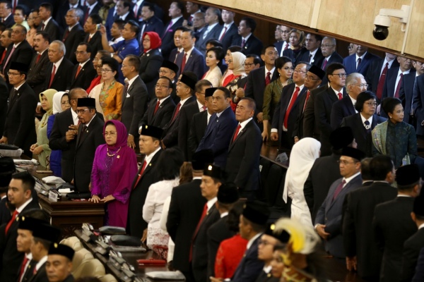 Kumpulan Foto Suasana Pelantikan Jokowi-Ma'ruf