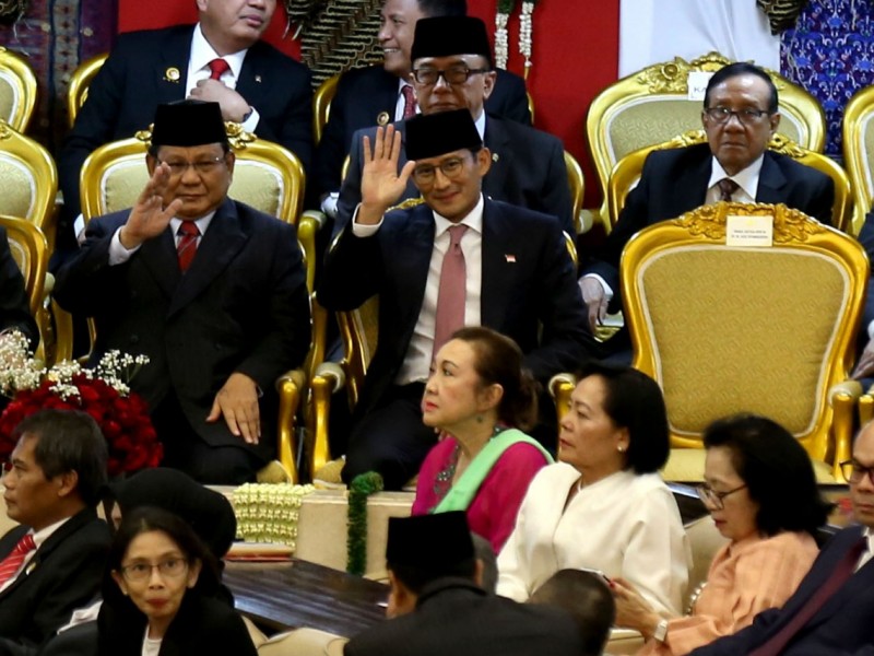 Kumpulan Foto Suasana Pelantikan Jokowi-Ma'ruf