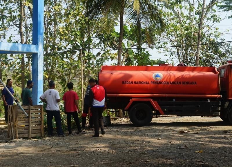 Pertamina Kirim Bantuan Air Bersih di Kalurahan Bangunjiwo Bantul