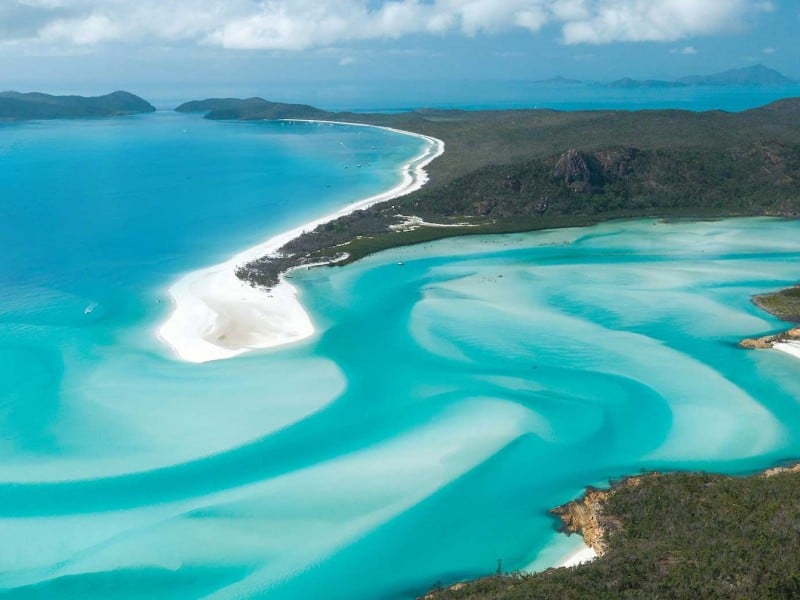 Pantai Whitehaven, Australia