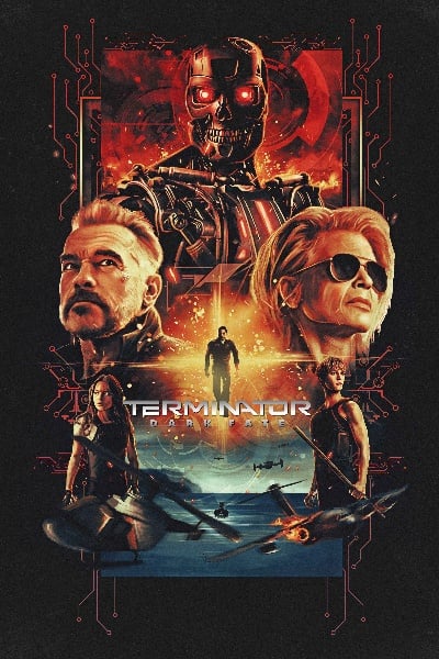 Karya Ilustrator Indonesia Yowdi Santiar Bakal Muncul di Promo Terminator: Dark Fate