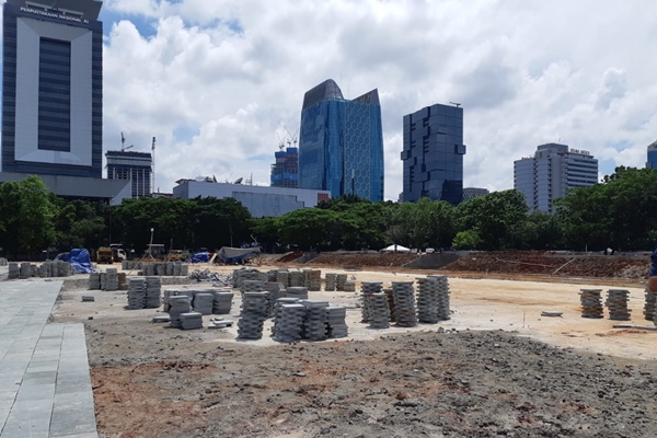 Revitalisasi Monas, Gersang Usai 190 Pohon Ditebang