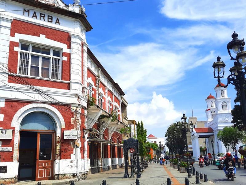 Rekomendasi Tempat Wisata di Semarang Cocok untuk Liburan dan Spot Instagramable, ilustrasi Kota Lama Semarang