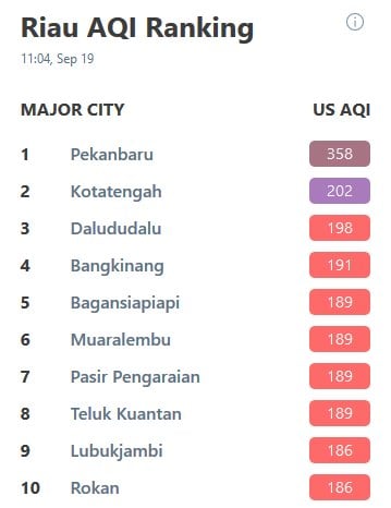 SOS! Pekanbaru Mulai Kehabisan Stok Masker N95 dan Air Purifier