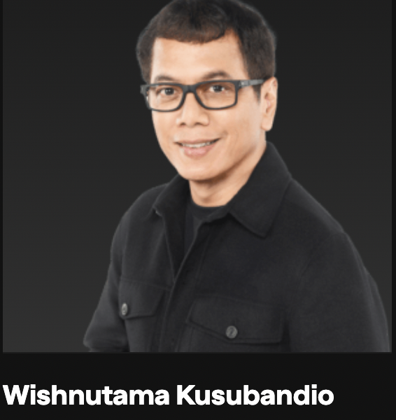 Wishnutama Kusubandio/ tangkapan layar website GoTo