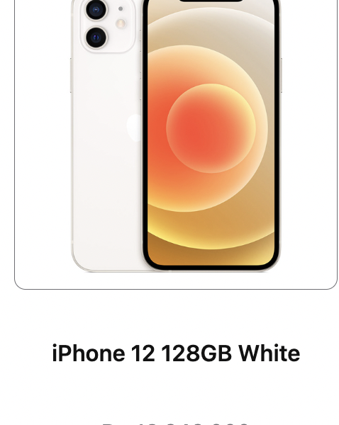 Harga iPhone 12 128 GB turun/ibox