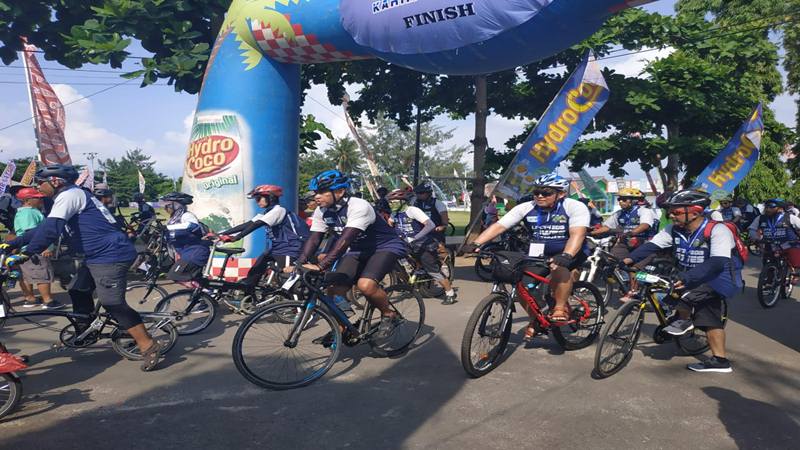 Pesepeda dari Luar Jawa Tengah Dominasi Gowes Karimunjawa