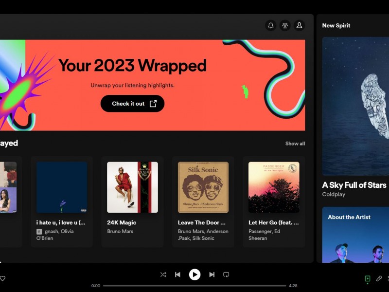 Simak Cara Membuat Spotify Wrapped - (Bisnis- Rizky Nurawan)