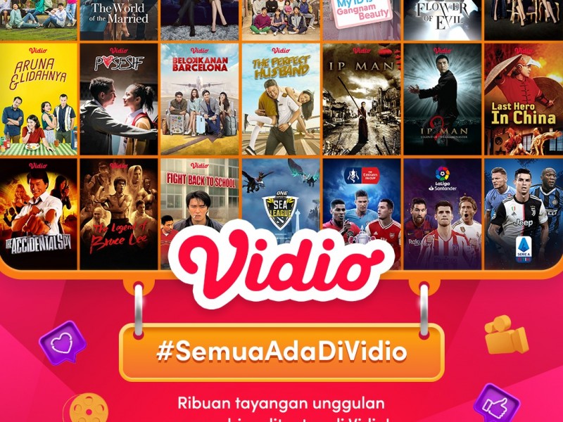 Ilustrasi Situs Nonton Film Vidio - Dok. Vidio