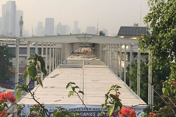 Akhir Oktober, Skybridge Tanah Abang Beroperasi Total