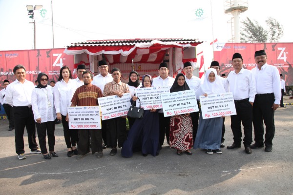 HUT Ke-74 RI, Sinergi BUMN Hadir di Provinsi Kepulauan Bangka Belitung