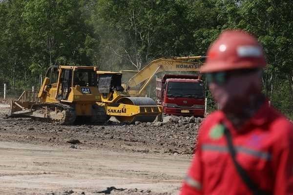 Begini Foto-Foto Pembangunan Jalan Tol Terpanjang di Indonesia