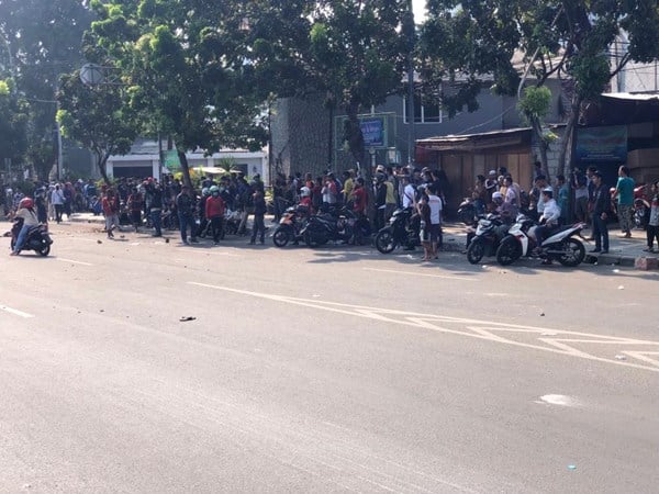 Kerusuhan di Tanah Abang, Ini Foto-Foto Reportase dari Lapangan