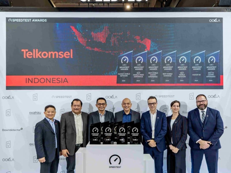 Telkomsel Raih 7 Penghargaan di Ookla® Speedtest Awards™ 2024