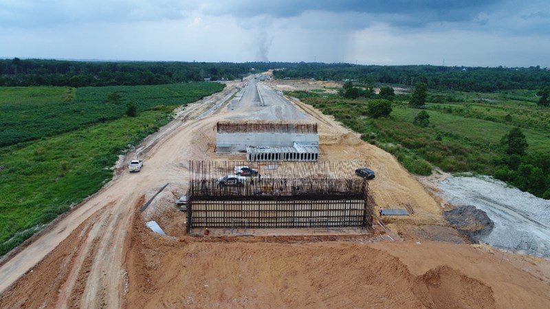 Keren! Ini Foto-Foto Perlintasan Gajah di Tol Pekanbaru-Dumai