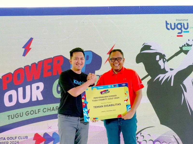 Dukung Golf Difabel, Tugu Insurance Sukses Gelar Charity 2024