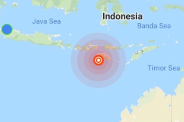 Gempa Bumi 6,1 SR Hantam Sumbawa Pagi Ini