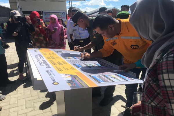 United Tractors (UNTR) Rampungkan 10 Fasilitas Sekolah Tahan Gempa di Palu dan Donggala