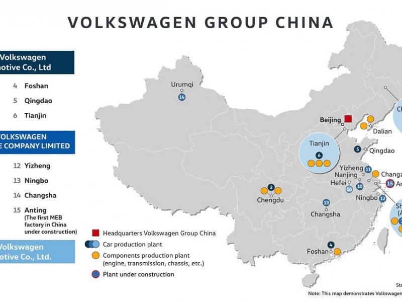 Volkswagen Group China Bangun Pabrik Pertama MEB