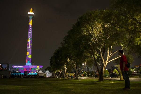 Monas Video Mapping Kurang Greget