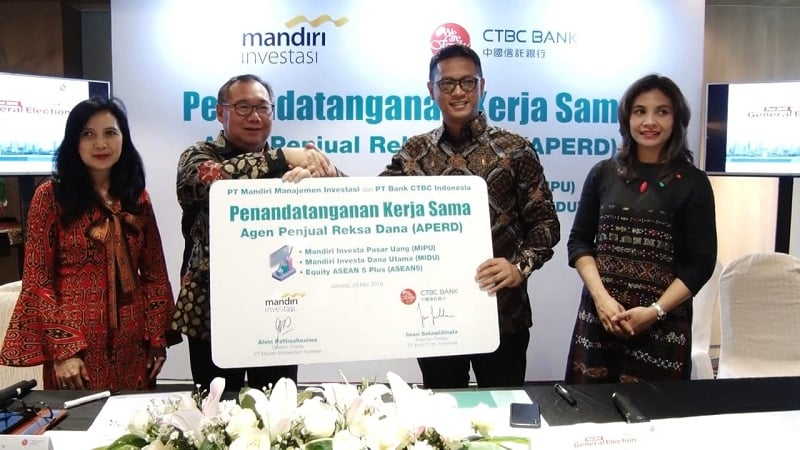 Bank CTBC Tawarkan Reksa Dana Mandiri Investasi