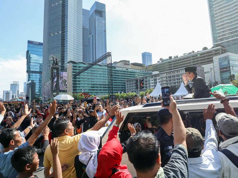 Foto-Foto Pelantikan Presiden Prabowo dan Kenangan Bersama Joko Widodo