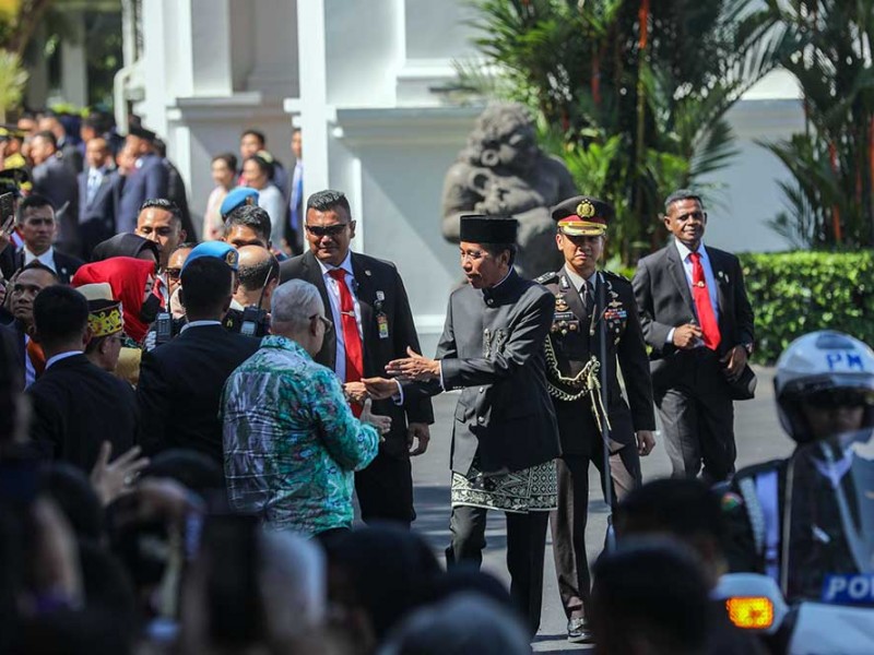 Foto-Foto Pelantikan Presiden Prabowo dan Kenangan Bersama Joko Widodo