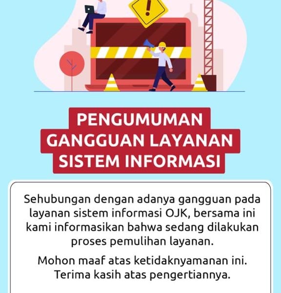 Pernyataan OJK di laman resmi