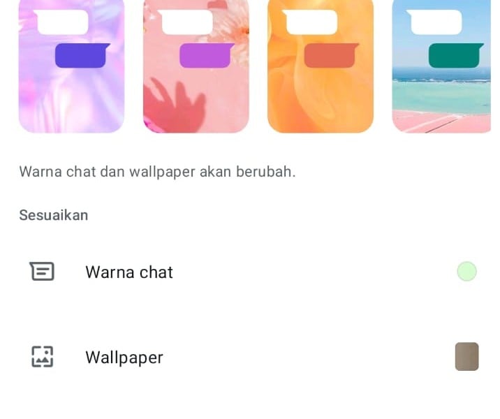 Cara Mengubah Tema dan Latar Belakang Chat WhatsApp, Fitur Baru!