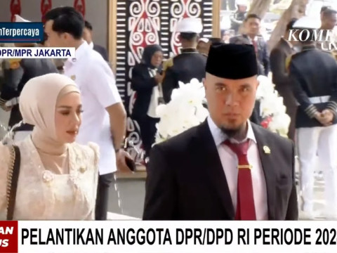 Ahmad Dhani & Mulan Jameela Siap Dilantik jadi Anggota DPR/MPR 2024-2029